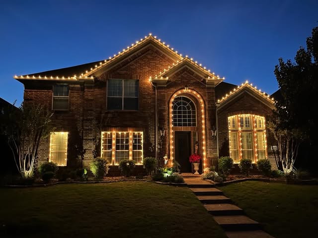 Christmas Light Installation